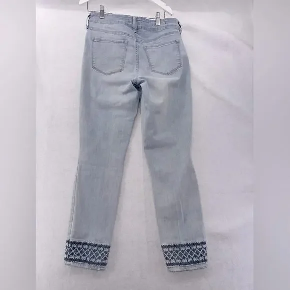 NYDJ Not Your Daughters Jeans Ami Skinny Ankle Jeans Light Wash size 6 - Picture 2 of 7